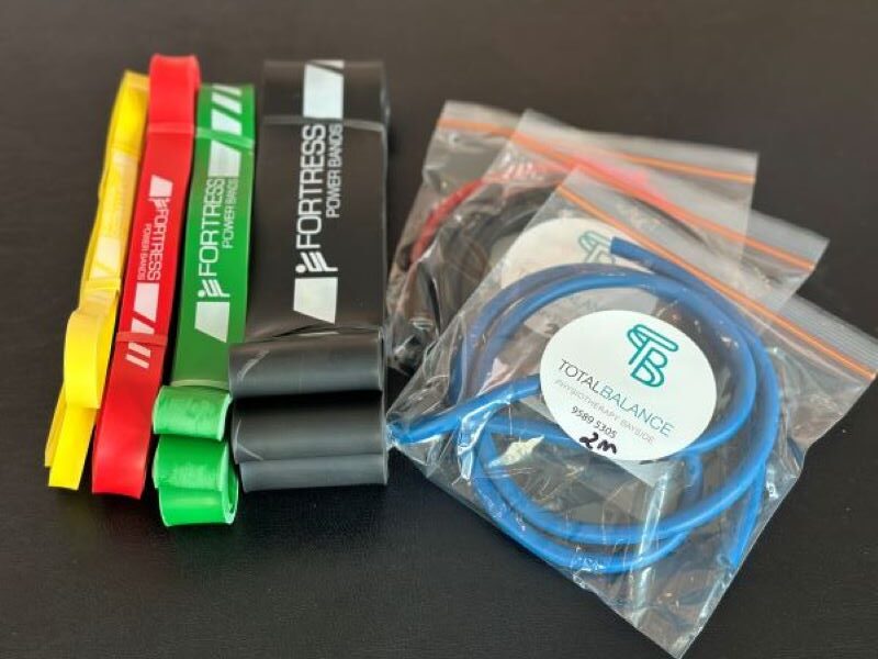 These bands offer a versatile and effective means of incorporating resistance into various exercises. They are a brilliant tool to have at home as they offer Progressive Resistance, Versatility and Portability. Theraband, tubing, and power bands come in various levels of resistance and sizes, allowing for a customized workout experience.